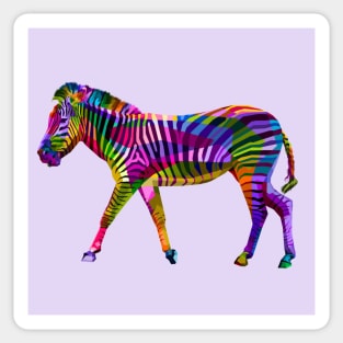 Zebra 1 Sticker